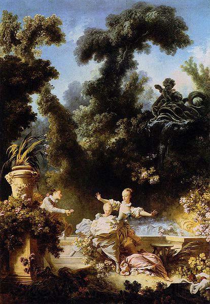Jean-Honore Fragonard The Progress of Love: The Pursuit